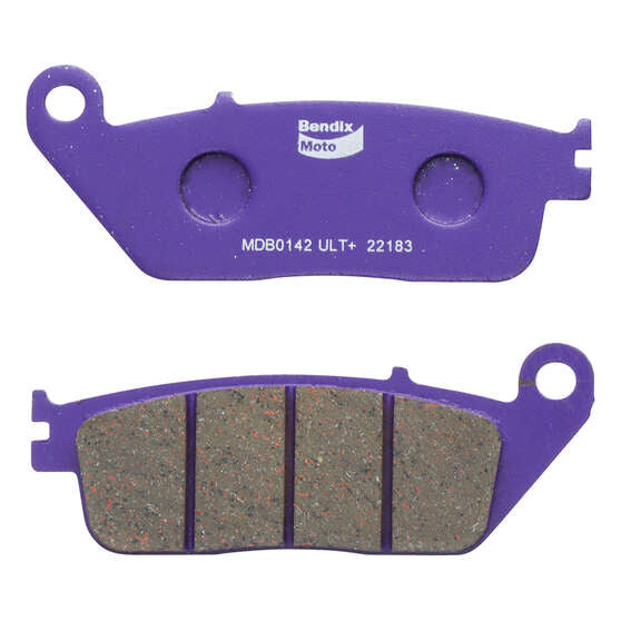 Bendix Ultimate+ Motorcycle Disc Brake Pads - MDB0142-ULT+